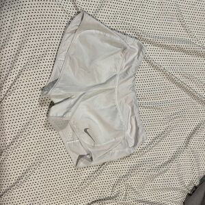 Nike White Athletic Shorts